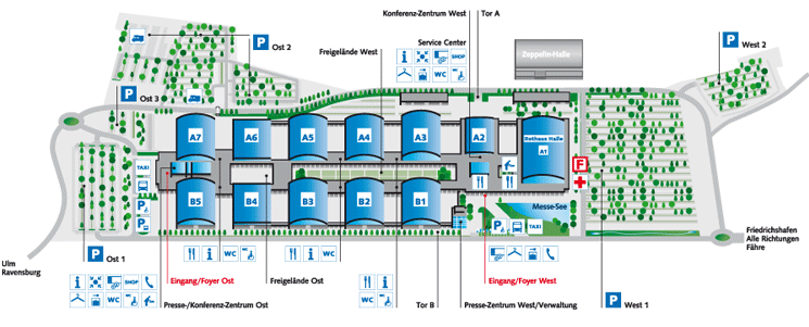 Hallenübersicht Klassikwelt Bodensee 2011